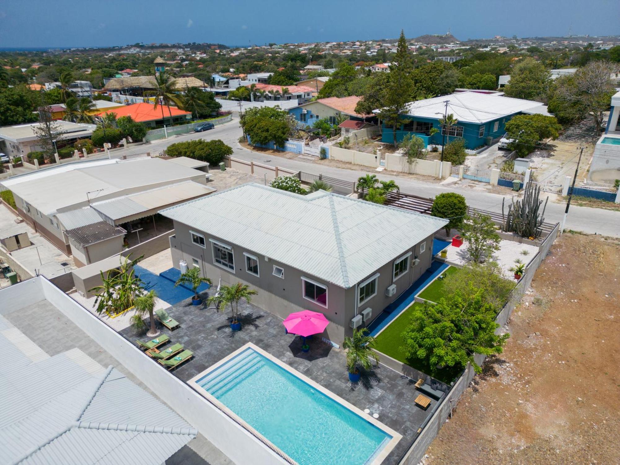 Villa Familiewoning Met Prive Zwembad Willemstad Exterior foto